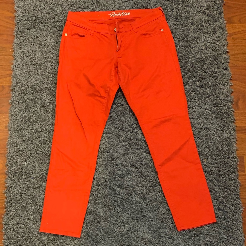 Red Skinny Jeans